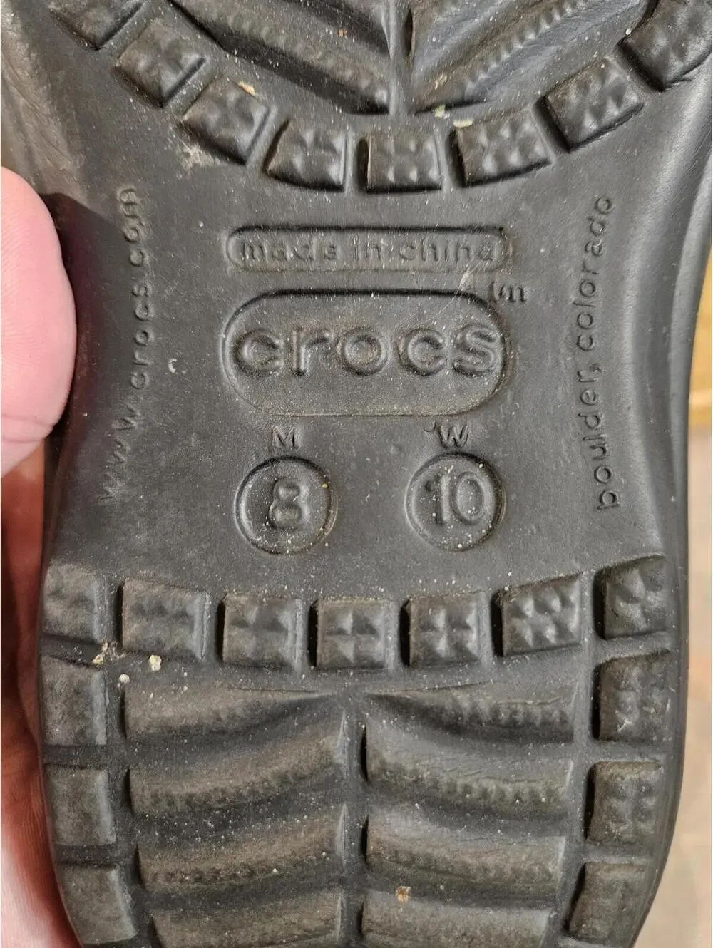 Mens Crocs Scutes Slides
